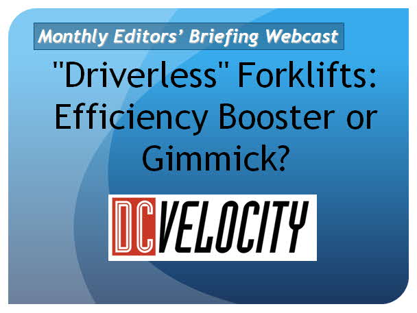 MWPVL International Presentation - �Driverless� Forklifts: Efficiency Booster or Gimmick?