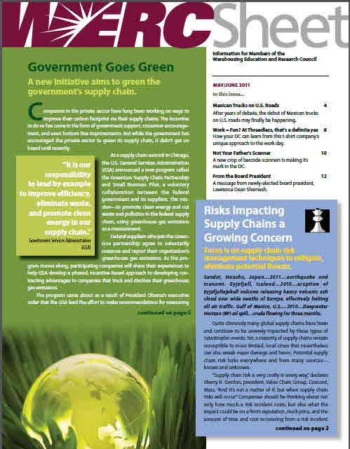 WERCSheet May-June 2011