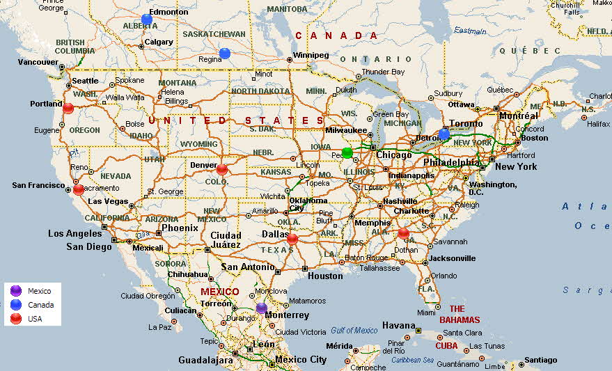 John Deere Global Distribution Network