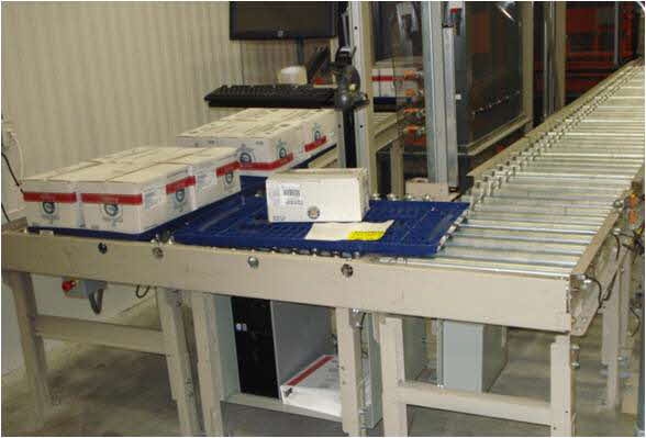 Product Induction Station - Photo Courtesy of HK Systems
