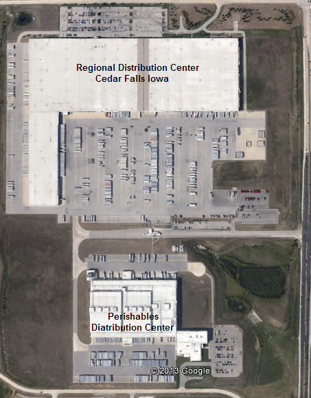 Target Cedar Falls, Iowa Regional Distribution Center and Perishables Distribution Center Campus